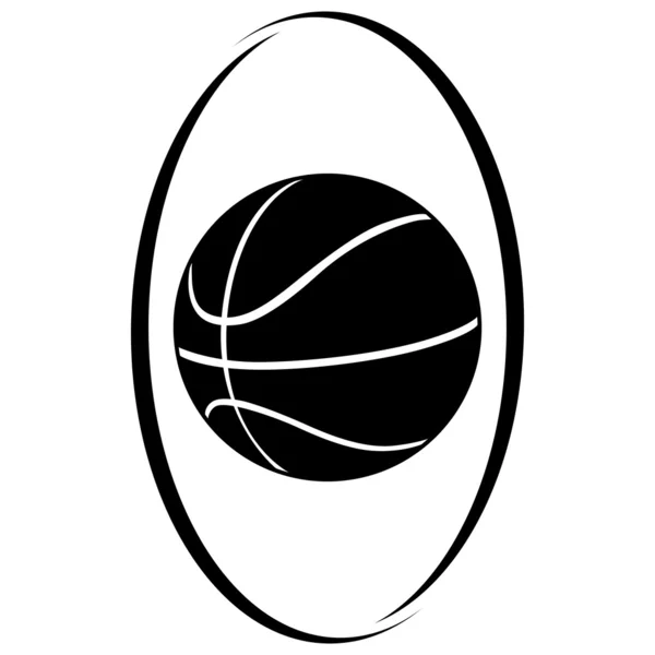 Basketbal-2 — Stockvector