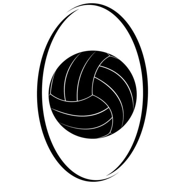 Волейбол-3 — стоковый вектор