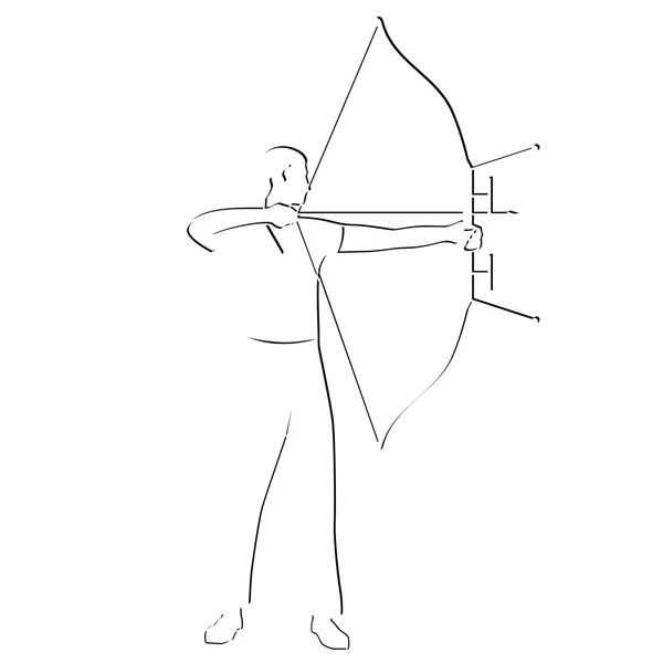 Archery — Stock Vector