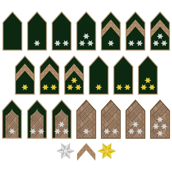 Insignia Fuerzas Armadas Hungría — Vector de stock