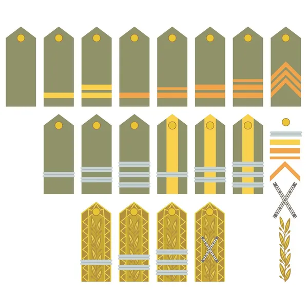 Insignia del ejército rumano — Vector de stock