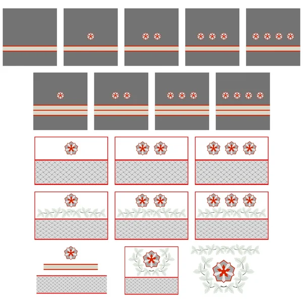 Insignia Trabajadores ferroviarios rusos — Vector de stock