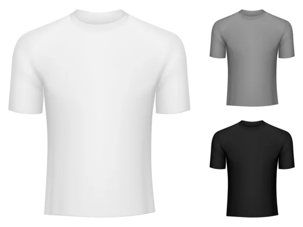 T-shirts. — Stockový vektor