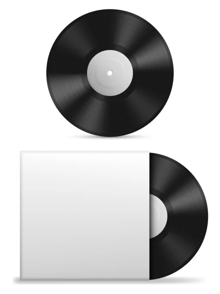 Grabación de vinilo. — Vector de stock