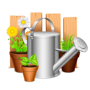 Bahçe ekipmanları.