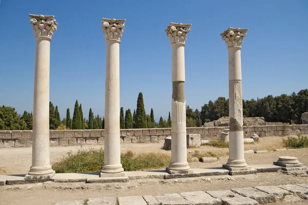 Αρχαίες κολώνες — Φωτογραφία Αρχείου