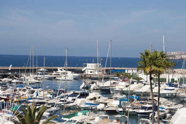 Marina v costa adeje — Stock fotografie