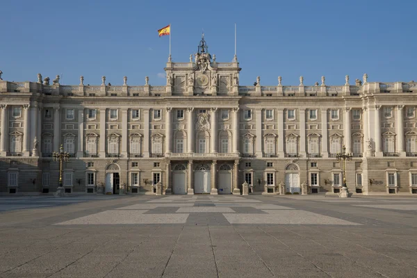 Královský palác v Madridu — Stock fotografie