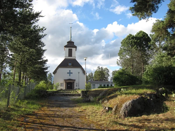 Igreja Luterana na Finlândia — Fotografia de Stock