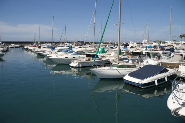 Harbor in Costa Adeje Stock Picture