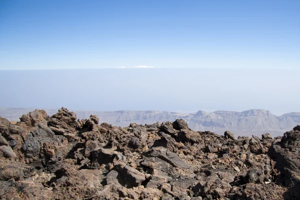Vista dal monte Teide — Foto Stock