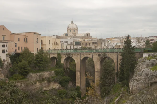 Massafra ciudad, Italia, región de Puglia — Foto de Stock