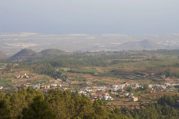 Aerial view on Tenerife South coast — Stock Photo, Image