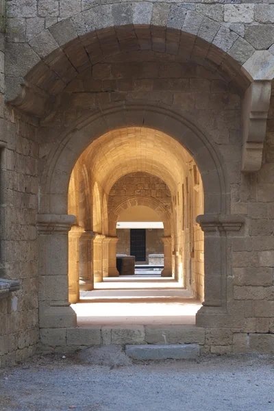 В замке Родос — стоковое фото