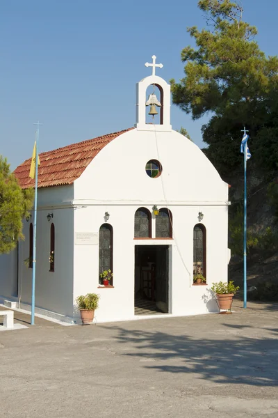 Kleine kerk op Rhodos — Stockfoto