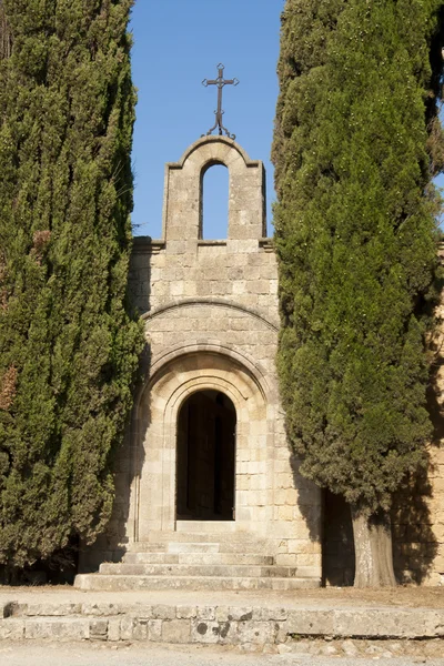 Chapel in cedars — Stock Photo, Image