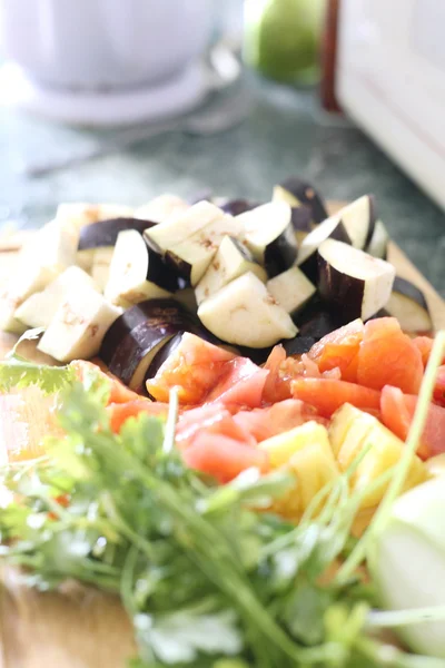 Gesunde Ernährung - frisches Gemüse — Stockfoto