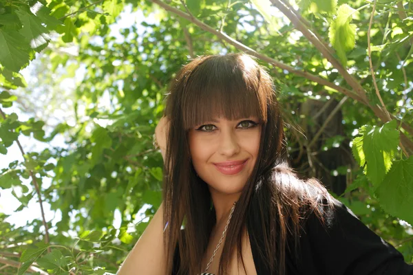 Retrato de verano al aire libre — Foto de Stock