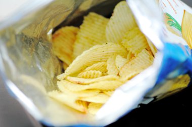 patates cipsi çanta.
