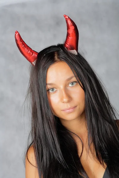 Сексуальный дьявол — стоковое фото