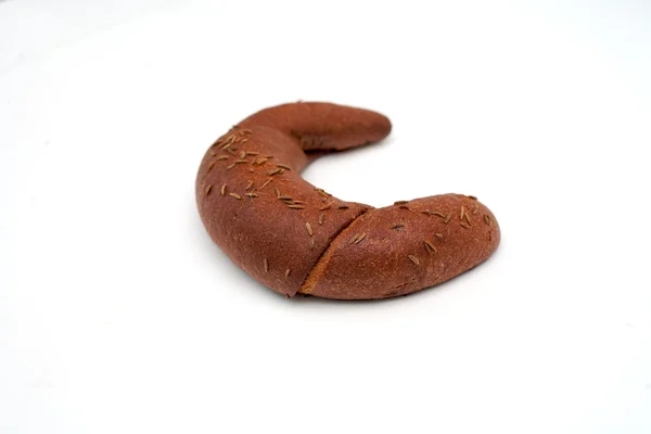 Mörkt bröd med korn — Stockfoto