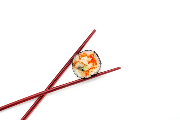 Singolo rotolo di sushi giapponese — Foto Stock