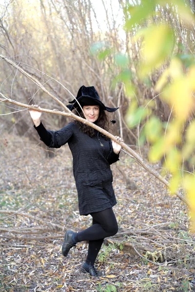 Shot of a gothic woman shot of a gothic woman — Stock Photo, Image