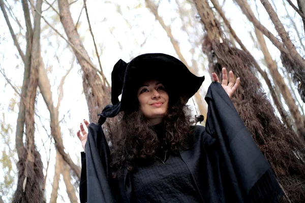 Shot of a gothic woman shot of a gothic woman — Stock Photo, Image