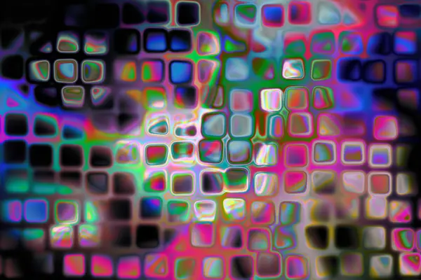 彩色等离子抽象 — 图库照片