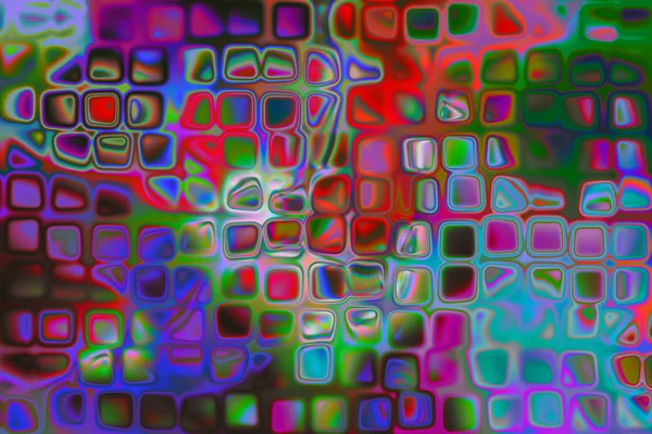Farbenfroher Plasma-Abstrakt — Stockfoto