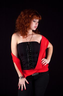 güzel kızıl saçlı