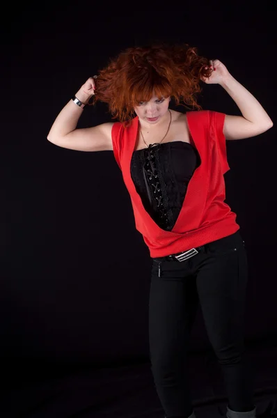 Красиві redhead — стокове фото