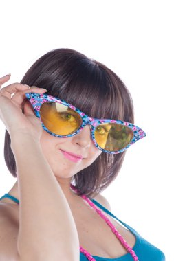 Kendine güvenen güzel kadın