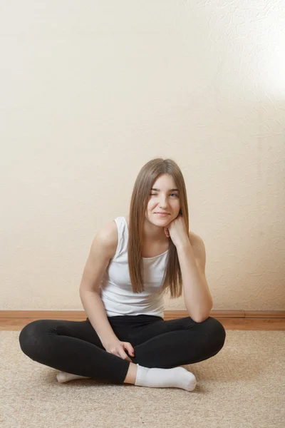 Woman do yoga — Stock Photo, Image