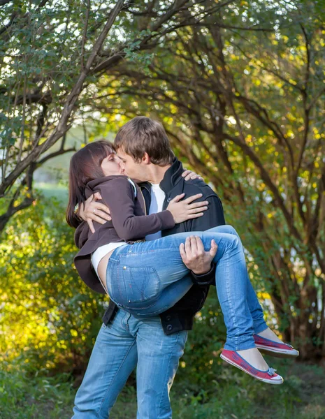 Portrait of a happy couple... — Stock Photo, Image