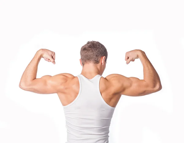 Body builder back — Stock Photo, Image