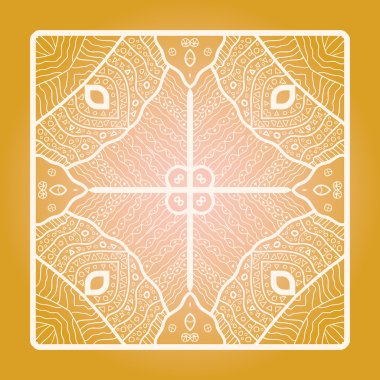 oryantal mandala motifi