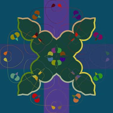 kare metin için arka plan