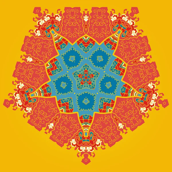 Orientaliska mandala motiv — Stock vektor