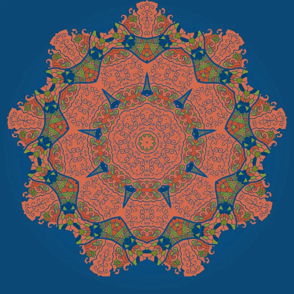 Mandala oriental motif — Image vectorielle