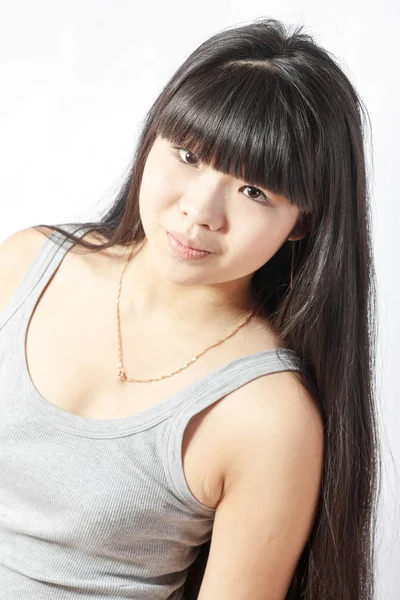 Japan girl studio shot — Stock Photo, Image