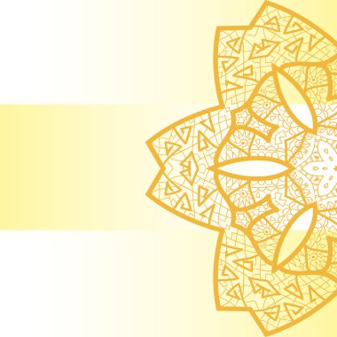 oryantal mandala motifi