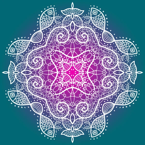Ornement traditionnel oriental motif — Image vectorielle