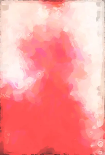 Red abstract watercolor paper of color splashes — Stock Photo, Image