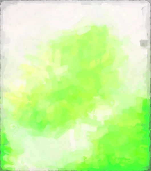 Grön abstrakt akvarellpapper av färg stänk — Stockfoto