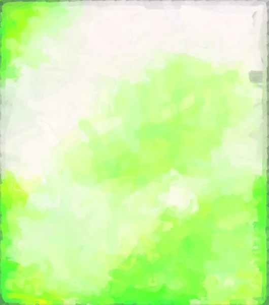 Зелений абстрактний акварельний папір кольорових бризок — стокове фото