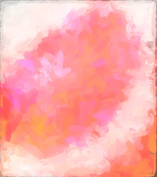 Papel de acuarela abstracto rojo de salpicaduras de color — Foto de Stock