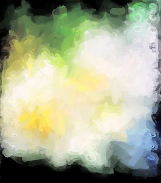 Papel de acuarela abstracto mixto de salpicaduras de color —  Fotos de Stock