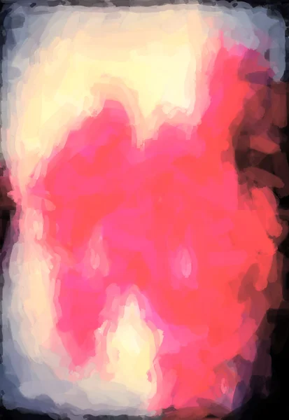 Piros absztrakt akvarell papír, színes vízcseppek — Stock Fotó