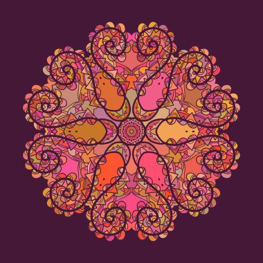 oryantal mandala motifi